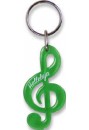 Nøglering, G-nøgle, grøn, "Halleluja"