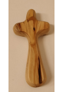 Håndkors i oliventræ, 9,5 cm