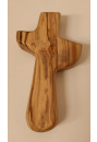 Håndkors i oliventræ, 10,5 cm
