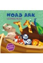 Noas ark - Klistermærke-malebog