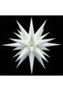 Stjerne hvid, 60 cm, papir  I 6