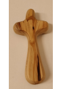 Håndkors i oliventræ, 9,5 cm