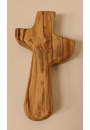 Håndkors i oliventræ, 10,5 cm