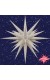 Stjerne hvid, 80 cm, papir