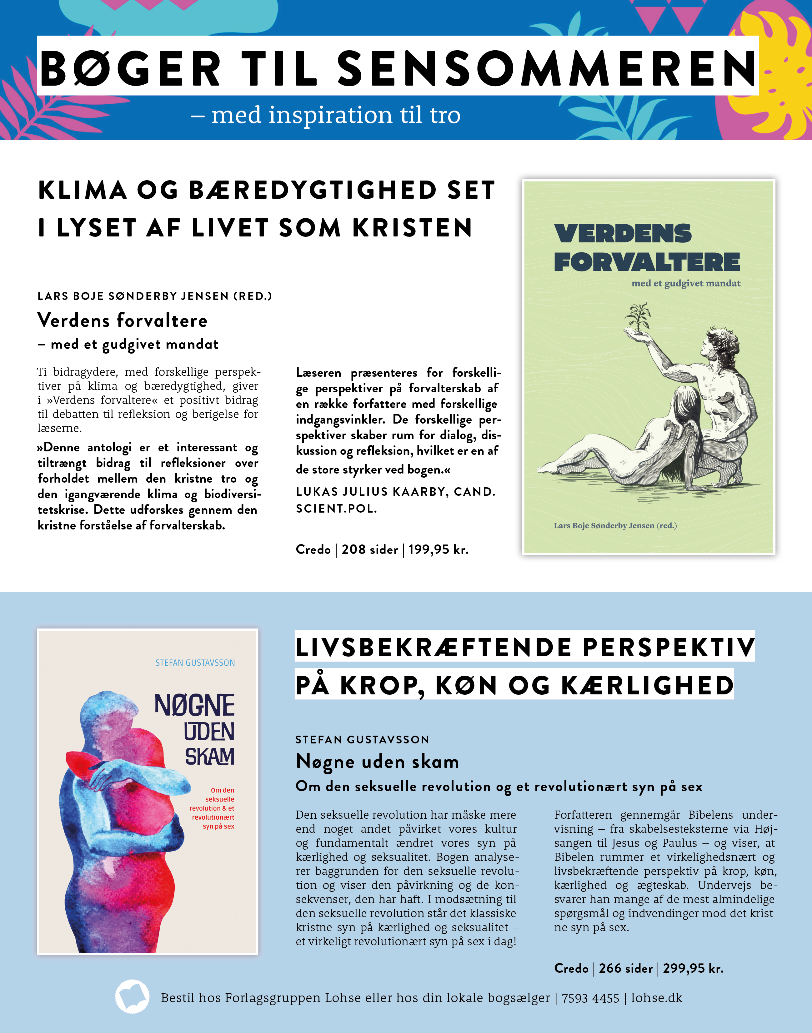 Flyer sensommerb&oslash;ger