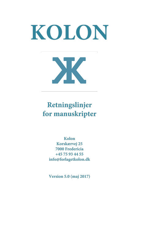 Forfatterh&aring;ndbog